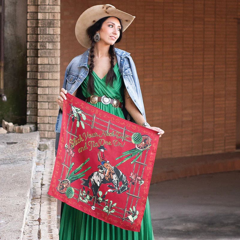 Fringe Scarves Stick Your Neck Out And Tie One On Silk Scarf, Red, S