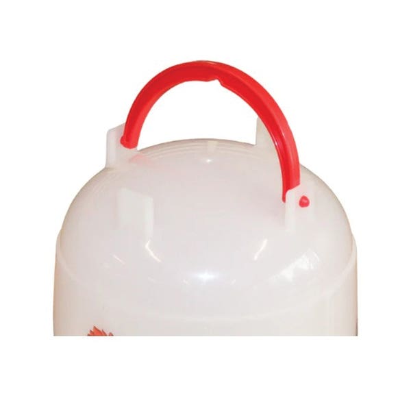 Little Giant Illustrated Poultry Waterer with Leg, 5 qt, Plastic