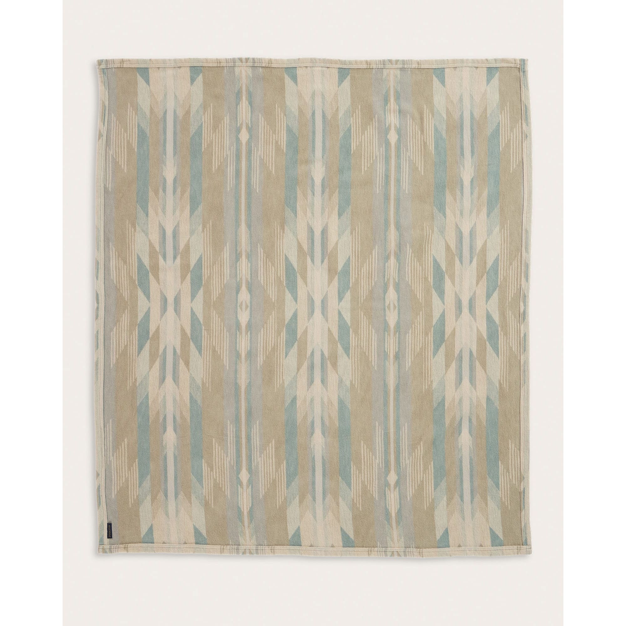 Pendleton XF636-57361 Throw Gift Pack, 50 in L, 60 in W, Organic Cotton, Wyeth Falls Linen