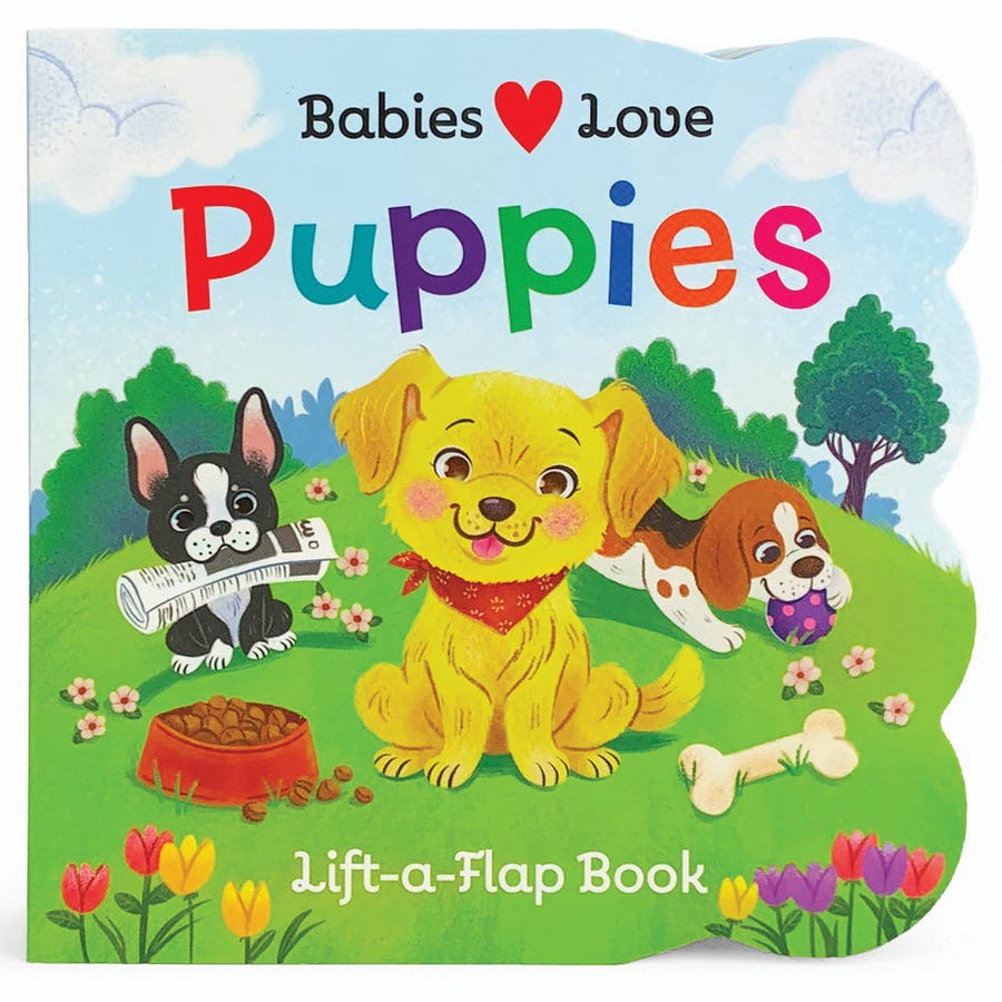 Cottage Door Press Lift-a-Flap Series 1005040 Board Book, 1 to 3 years