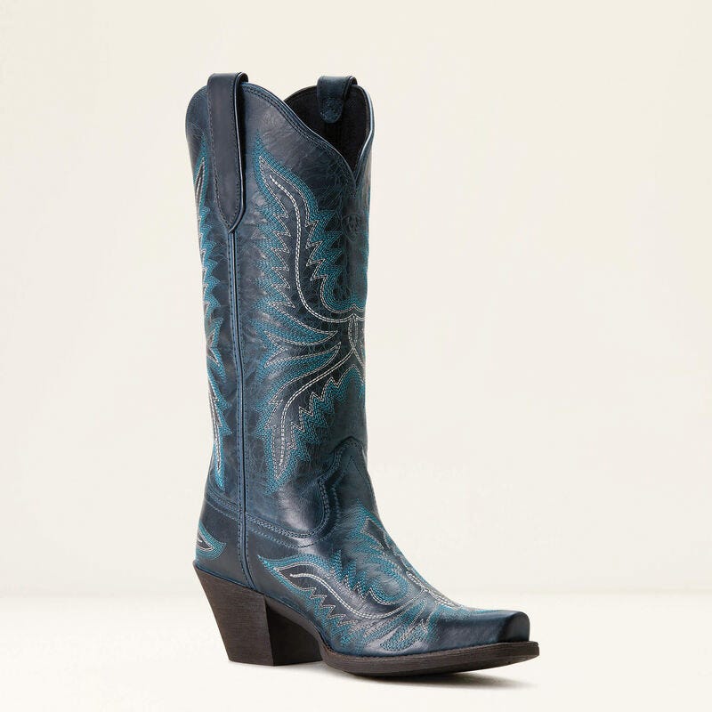 Ariat 10074335-11B Western Boots, 11, B W, Seven-Row Stitch, Grenadine, Leather