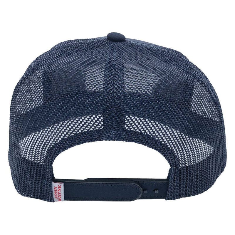 Hooey 2267T-NV John Wayne Hat, One-Size, Odessa Fabric, Navy