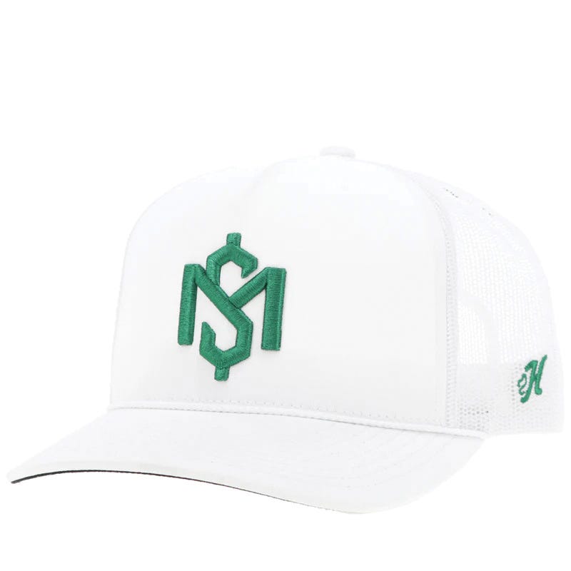 Hooey Shad Mayfield Series 2479T-WH Hat, One-Size, Odessa Fabric, White