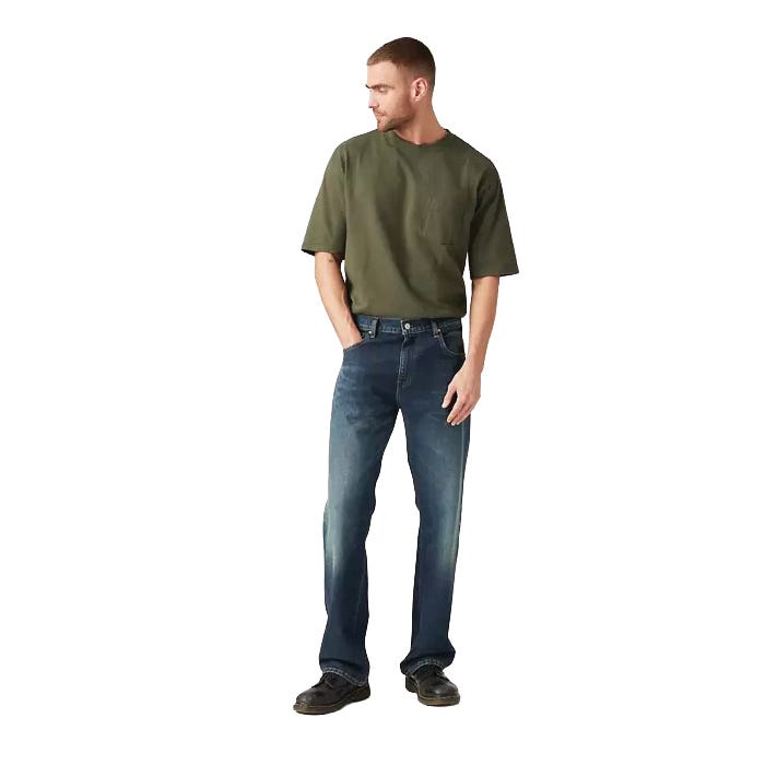 Levi's 517 Series 005170255-33X34 Jeans, 33 in W, Got A Feeling, Bootcut, Slim Fit, Stretchable