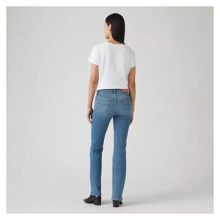 Levi's 725 Series Jeans, 31 in W, Eternal Indigo, Bootcut, Slim Fit, Stretchable - 953061
