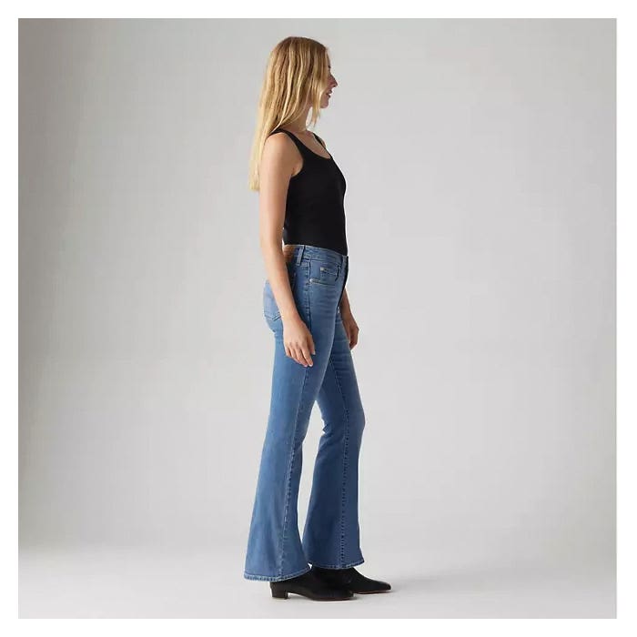 Levi's 726 Series Jeans, 29 in W, Eternal Indigo, Bootcut, Flared, Slim Fit, Stretchable - 953029