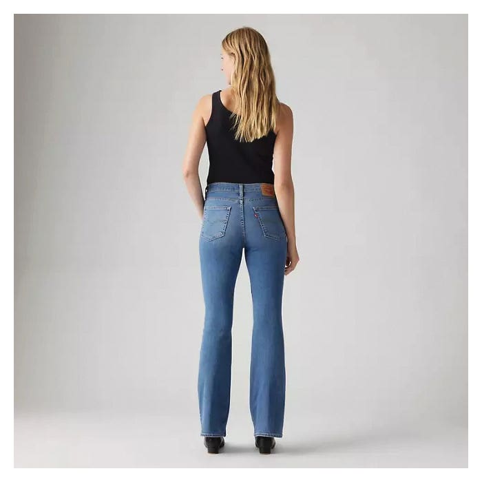 Levi's 726 Series Jeans, 27 in W, Eternal Indigo, Bootcut, Flared, Slim Fit, Stretchable - 953017