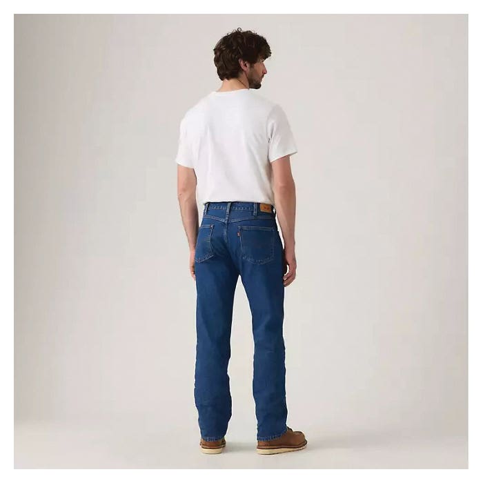 Levi's 557 Series 001Y00003-32X36 Western Jeans, 32 in W, In Range- Blue, Bootcut, Straight Fit, Stretchable