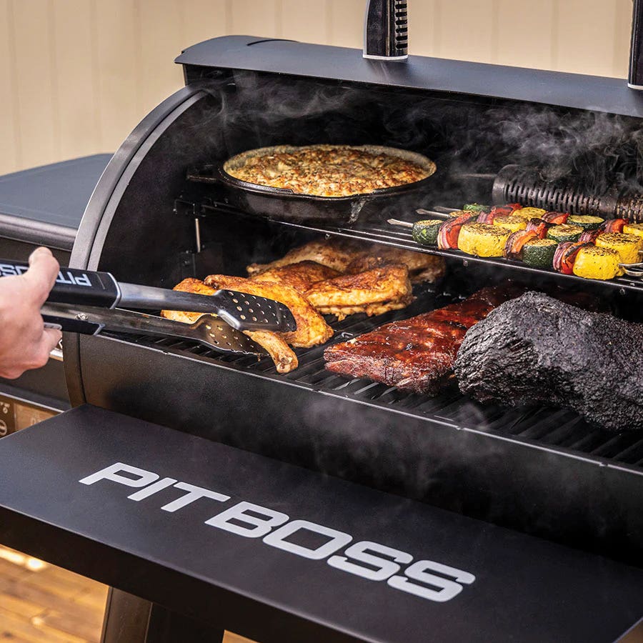 Pit Boss Competition 850 Series 11129 Wood Pellet Grill, 849 sq-in Primary Cooking Surface