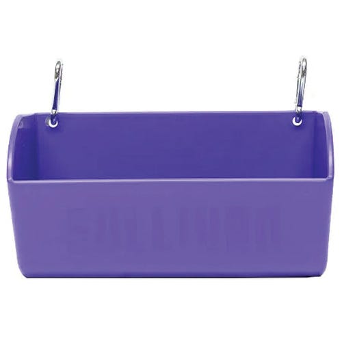 Sullivan Supply SCF15-PU Clip-On Feeder, 2.5 gal, Polyethylene, Purple