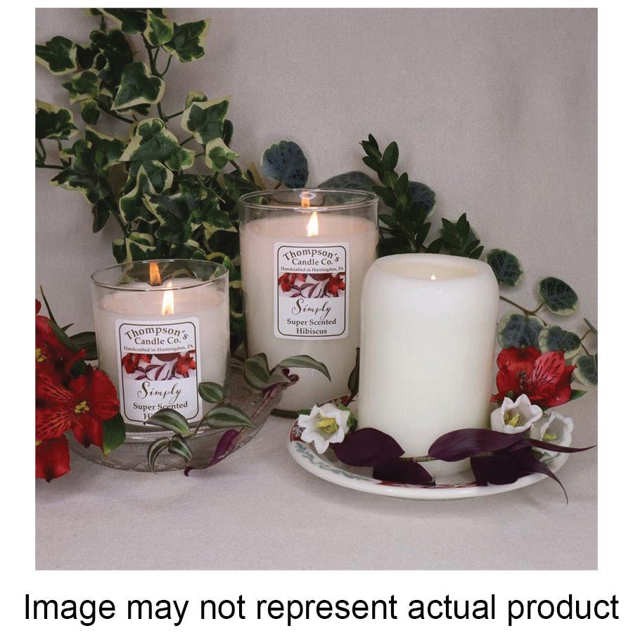 Thompson's Candle Co XHSAM Hibiscus Aroma Melt Wax Bar, Flower Blossoms, Nectar, Plum, Spice Jar