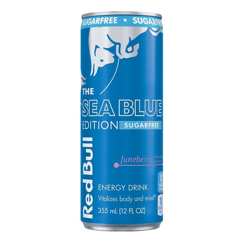 Red Bull Sugar-Free Energy Drink, Liquid, Juneberry, 12 oz Can