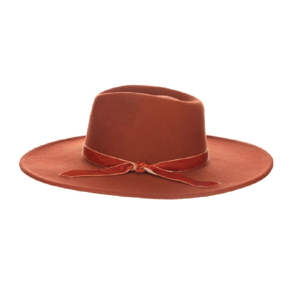Scala LF281-RUST Rancher Hat, Women's, One-Size, Wool, Rust