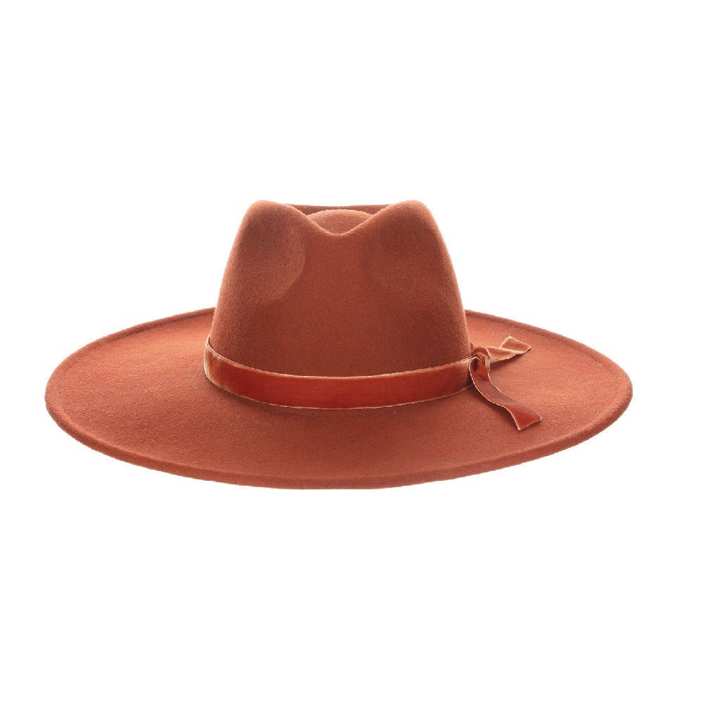 Scala LF281-RUST Rancher Hat, Women's, One-Size, Wool, Rust
