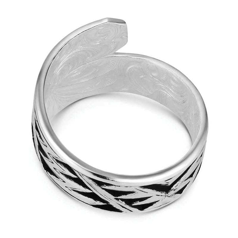 Montana Silversmiths RG6062 Ring, Women's, Southwestern Wrap, Brass