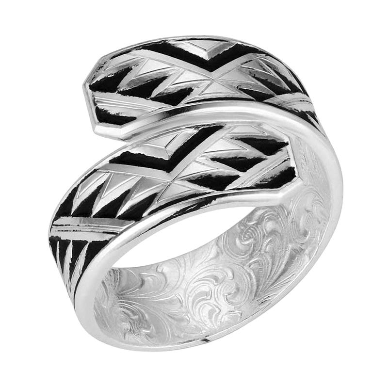 Montana Silversmiths RG6062 Ring, Women's, Southwestern Wrap, Brass