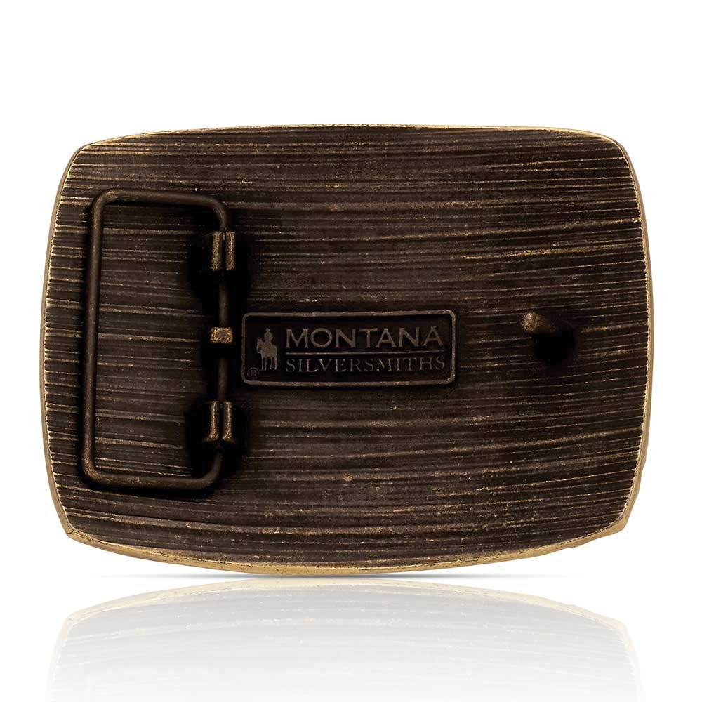 Montana Silversmiths Square Faith Belt Buckle