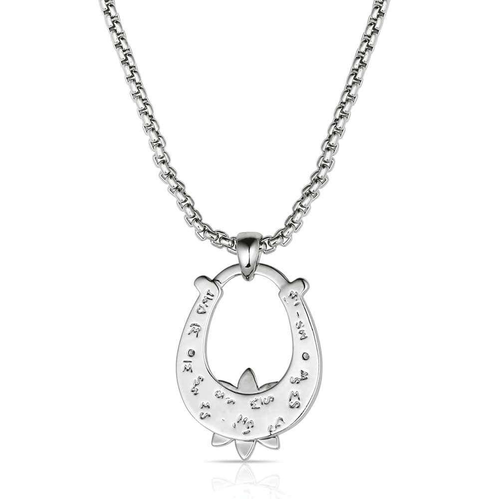 Montana Silversmiths NC6401 Necklace, Women's, Spring Pastures, Turquoise, Brass