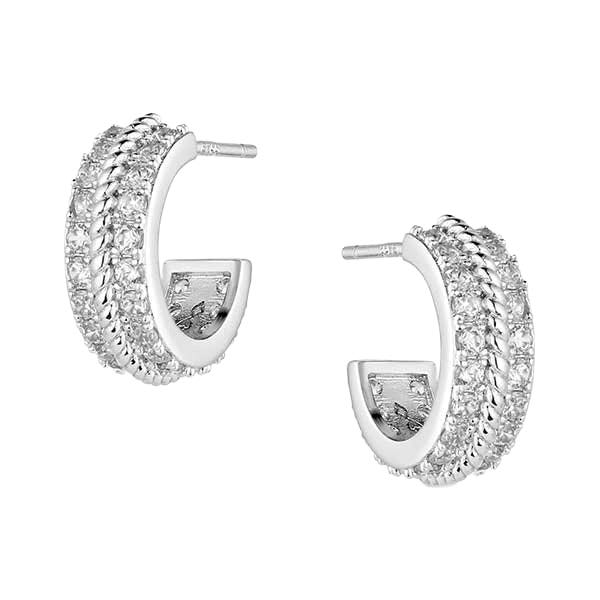 Montana Silversmiths ER6387 Earrings, Women's, Starlight Stillwater, Cubic Zirconia, Brass