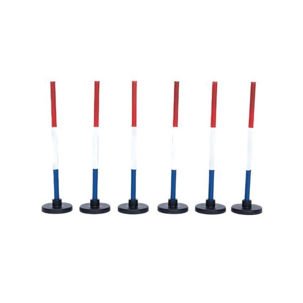 Little Buster Toys 200854 Bending Pole, Metal, Blue/Red/White