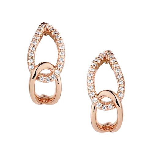 Montana Silversmiths ER6382 Earrings, Women's, Rose of the Rockies, Cubic Zirconia, Brass
