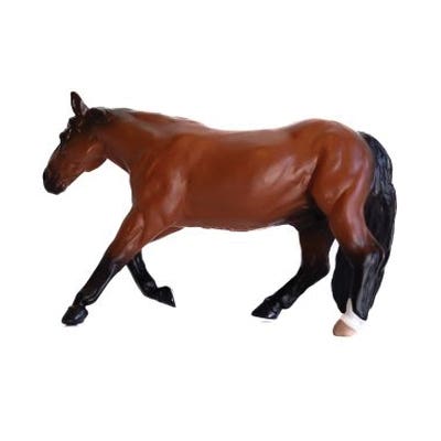 Little Buster Toys 200864 Toy, 3 Years and Up, Barrel Horse Gelding, Plastic