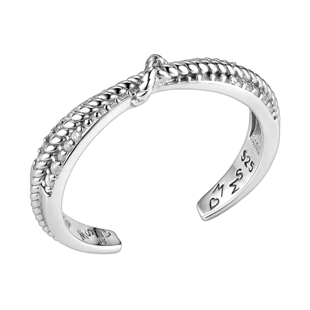 Montana Silversmiths RG6386 Ring, Women's, Paths of Life, Cubic Zirconia, Sterling Silver