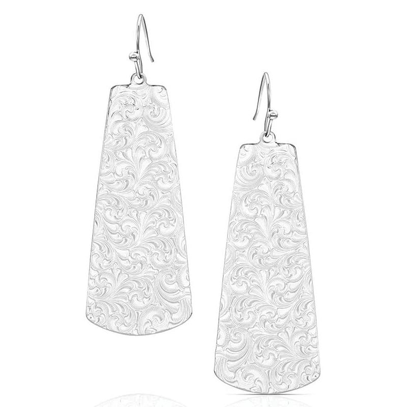 Montana Silversmiths ER6238 Earrings, Women's, Cowgirl Harmony, Red Coral, Turquoise, Brass