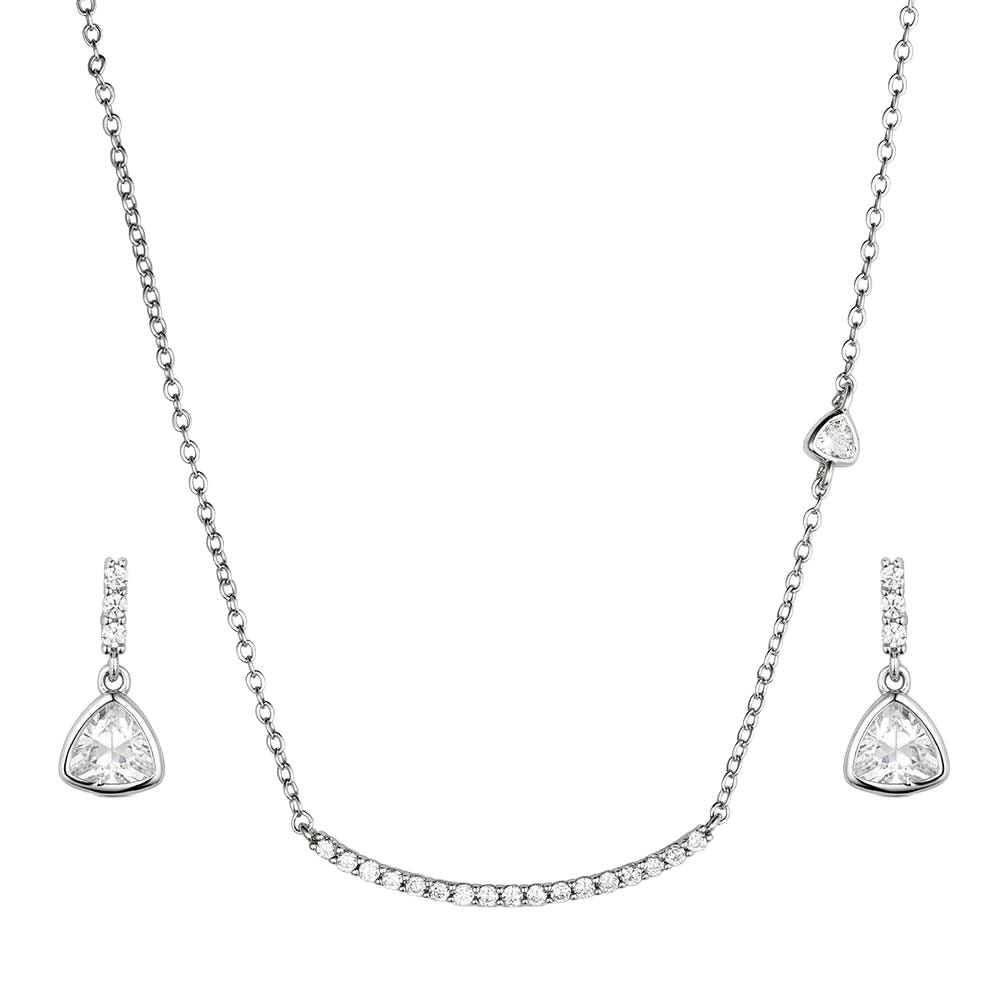 Montana Silversmiths JS6375 Jewelry Set, Women's, Stars Align, Cubic Zirconia, Brass