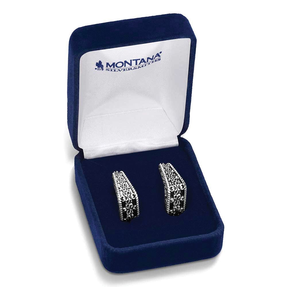 Montana Silversmiths ER6369 Earrings, Women's, Stirrup, Brass