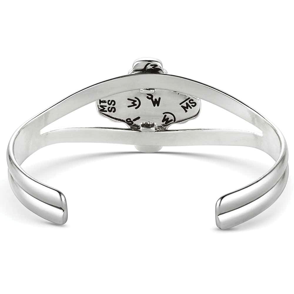 Montana Silversmiths BC6398 Cuff Bracelet, Women's, Sun Seeker, Turquoise, Brass
