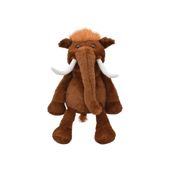 multipet 58512 Dog Toy, Jumbo Mammoth and Sabretooth Tiger