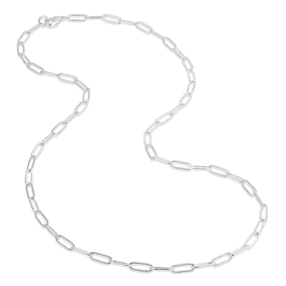 Montana Silversmiths NC6368 Necklace, Women's, Paperclip Chain, Brass