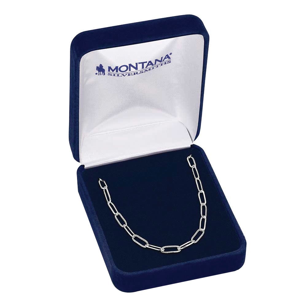 Montana Silversmiths NC6368 Necklace, Women's, Paperclip Chain, Brass