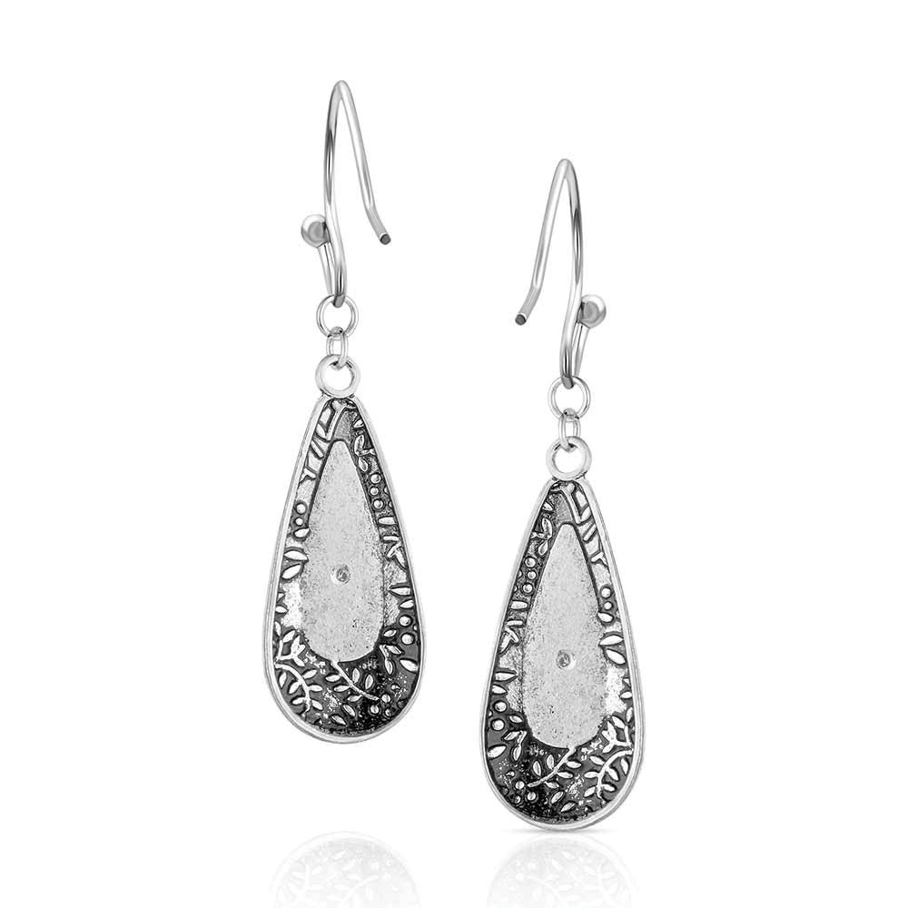 Montana Silversmiths AER6348 Attitude Earrings, Women's, Sedona Sunrise, Turquoise, Zinc Alloy