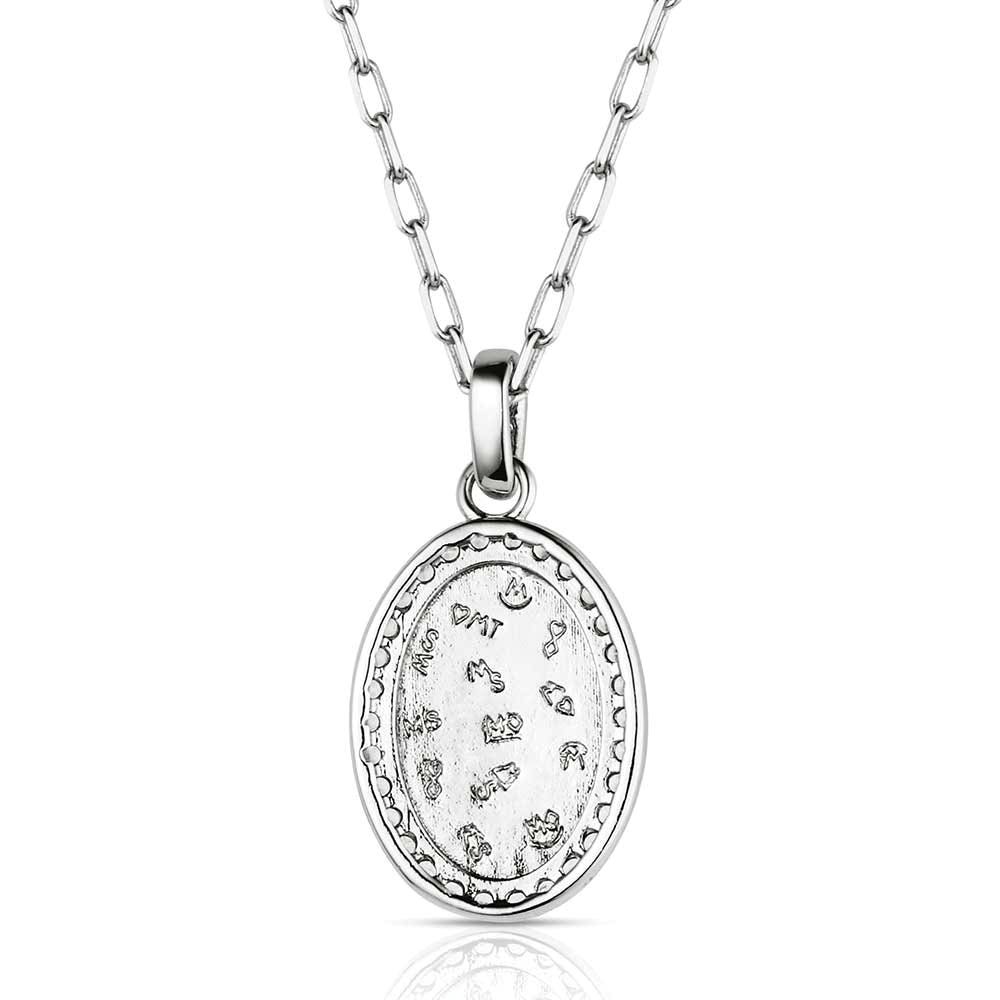 Montana Silversmiths NC6399 Necklace, Women's, Sunburst, Cubic Zirconia, Turquoise, Brass