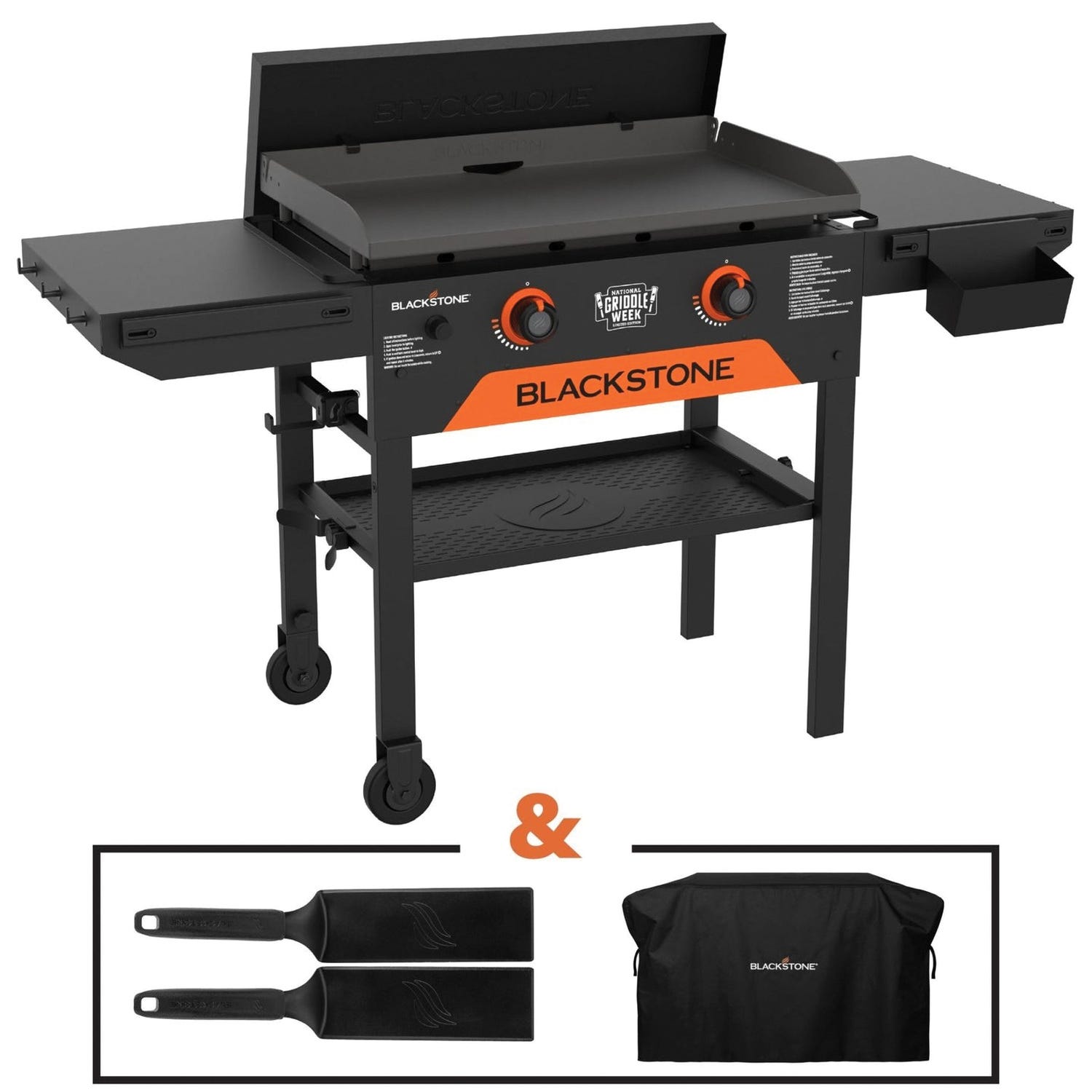 Blackstone Griddle Bundle, 57-1/2 in L, 25-1/2 in W