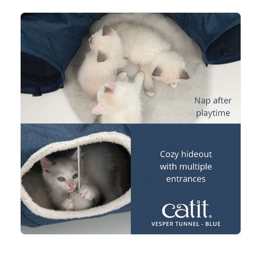 Catit Vesper Tunnel, Blue