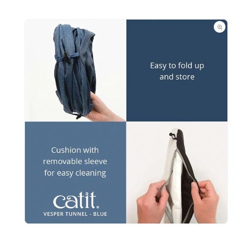 Catit Vesper Tunnel, Blue