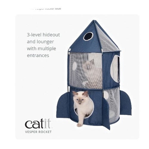 Catit Vesper Rocket, Blue