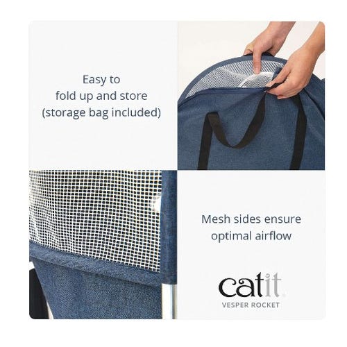 Catit Vesper Rocket, Blue
