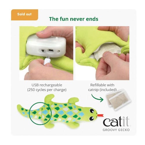 Catit Groovy Gecko