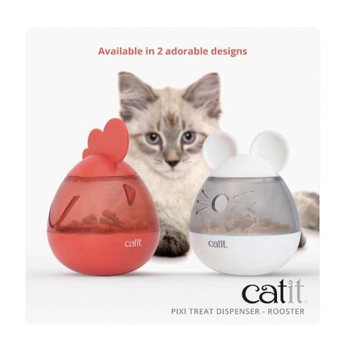 Catit PIXI Treat Dispenser, Rooster