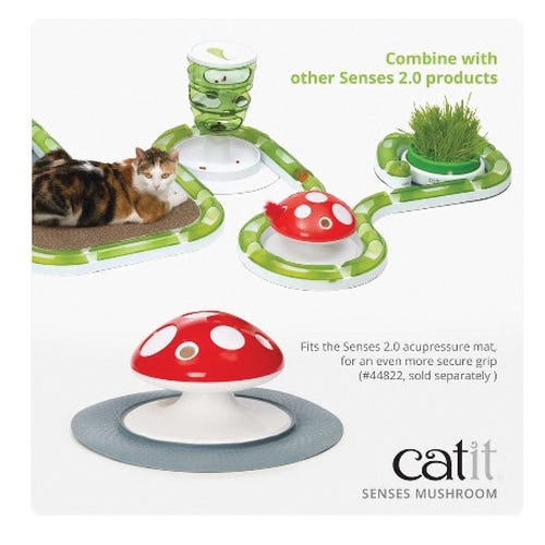 Catit Senses Toy, Mushroom