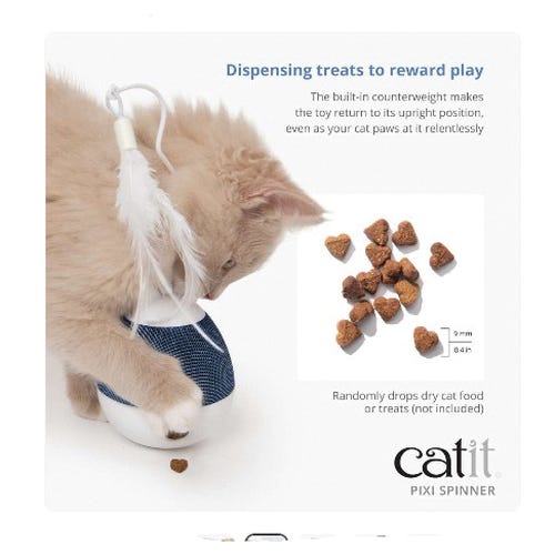 Catit PIXI Spinner, Blue