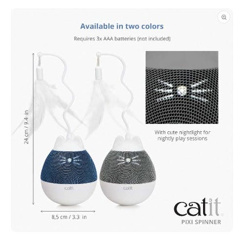 Catit PIXI Spinner, Blue