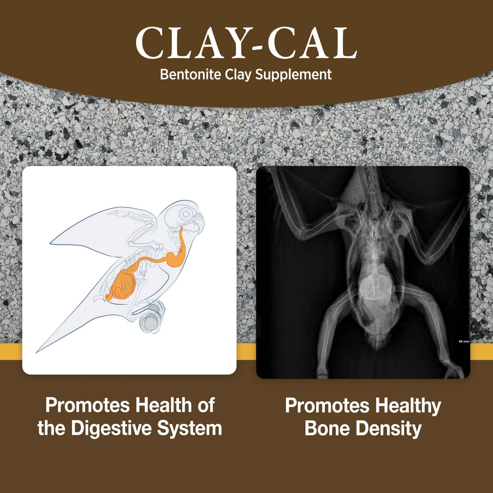 Hari Clay-Cal Bentonite Clay Supplement, 575 g