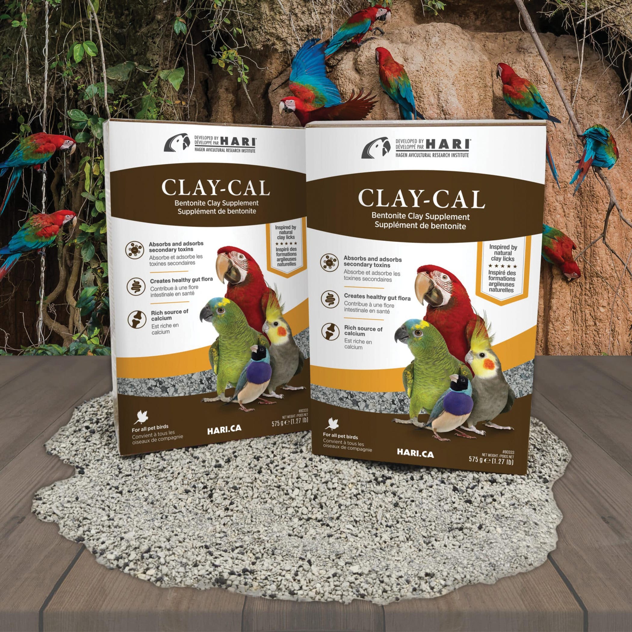 Hari Clay-Cal Bentonite Clay Supplement, 575 g