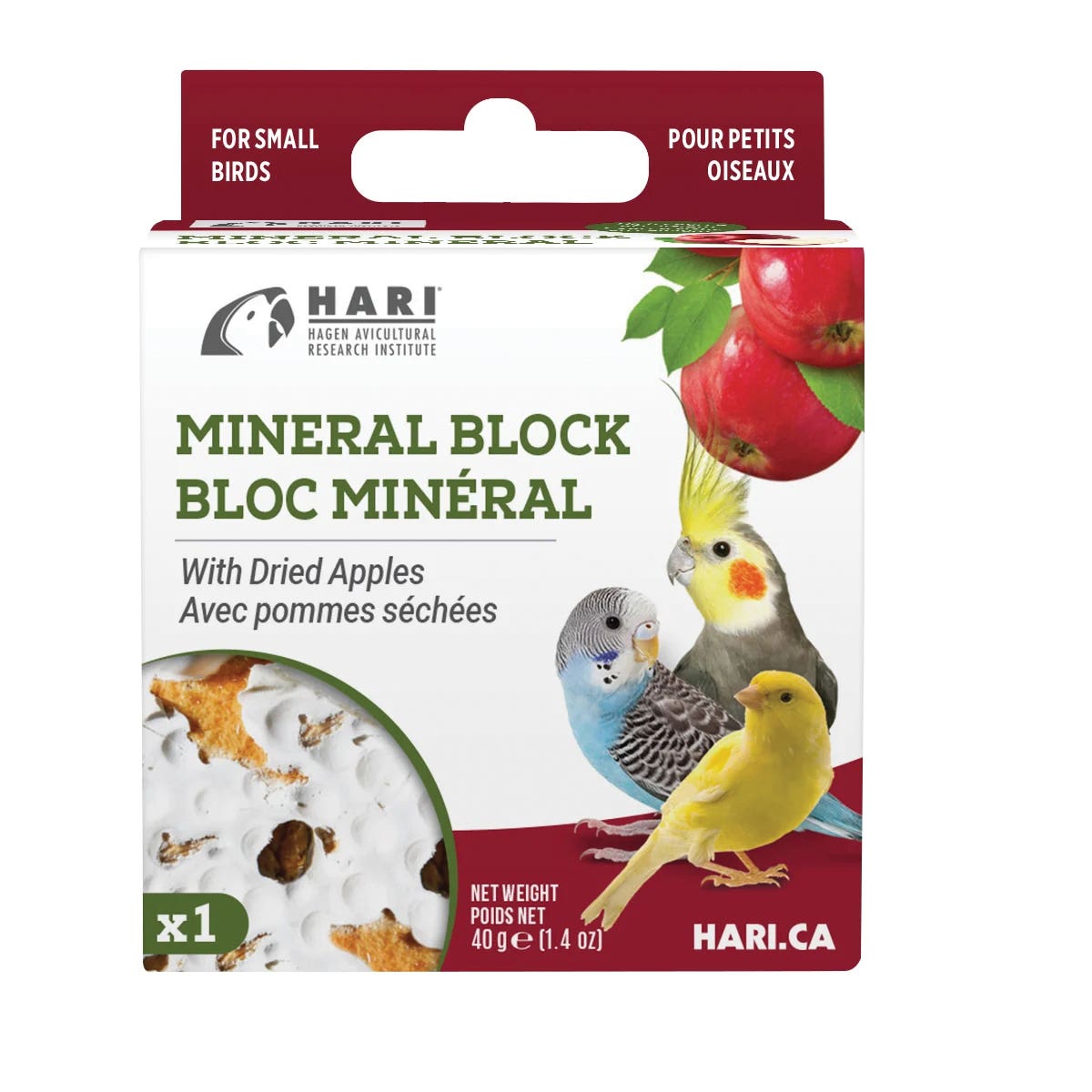 Hari Mineral Block, Apple, 1.4 oz