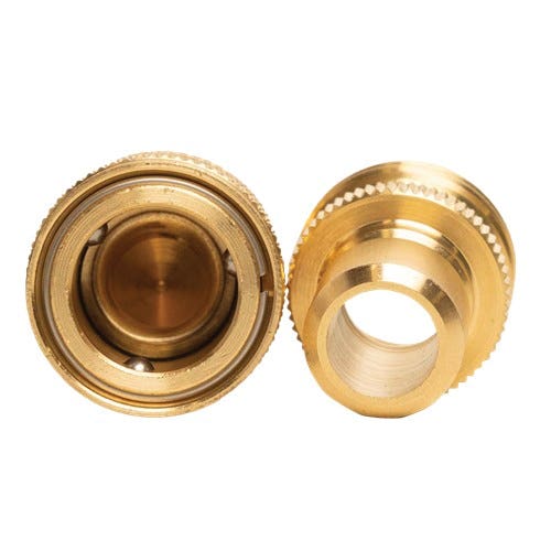 Underhill Proline Series A-QCMM Hose Quick Connector, 3/4 in, GHT, Brass